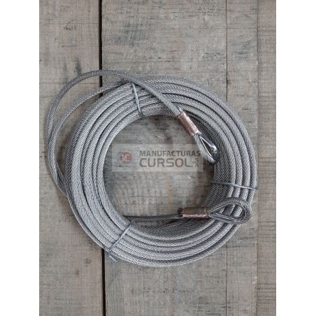 Cables antigiratorios galvanizados o inoxidables